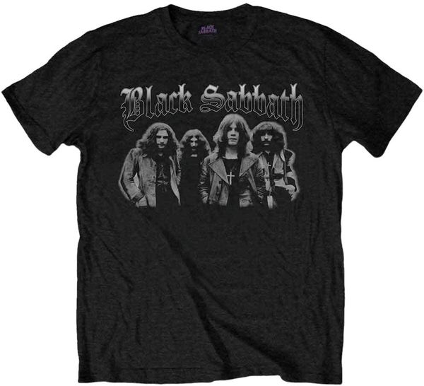 Black Sabbath Black Sabbath Majica Greyscale Group Unisex Black 2XL