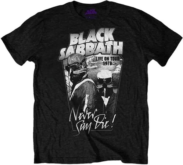 Black Sabbath Black Sabbath Majica Never Say Die Unisex Black XL