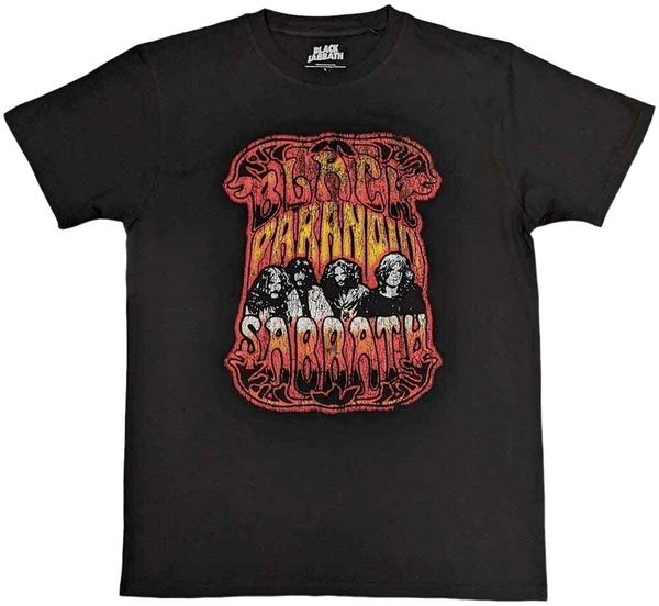 Black Sabbath Black Sabbath Majica Paranoid Psych Unisex Black 2XL