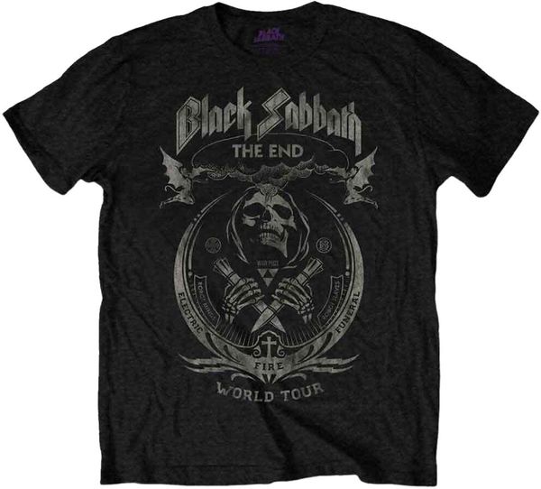 Black Sabbath Black Sabbath Majica The End Mushroom Cloud Unisex Black 2XL