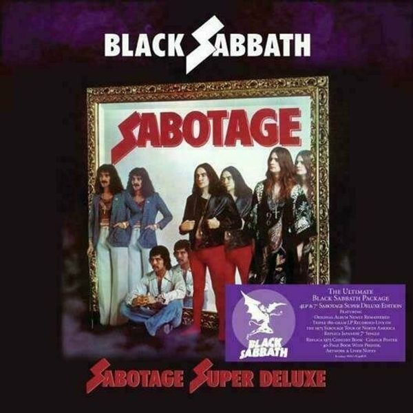 Black Sabbath Black Sabbath - Sabotage (Super Deluxe Box Set) (5 LP)