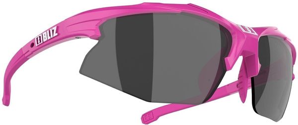 Bliz Bliz Hybrid Small 52808-41 Matt Pink/Smoke w Silver Mirror plus Spare Lens Orange And Clear Kolesarska očala