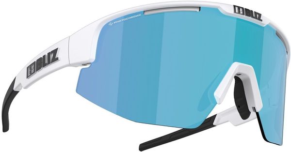 Bliz Bliz Matrix 52304-03P Matt White/Nano Optics Photochromic Brown w Blue Multi Kolesarska očala