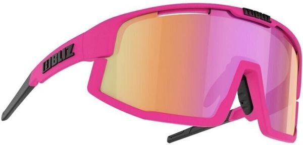Bliz Bliz Vision 52001-43 Matt Neon Pink/Brown w Purple Multi plus Spare Jawbone Black Kolesarska očala