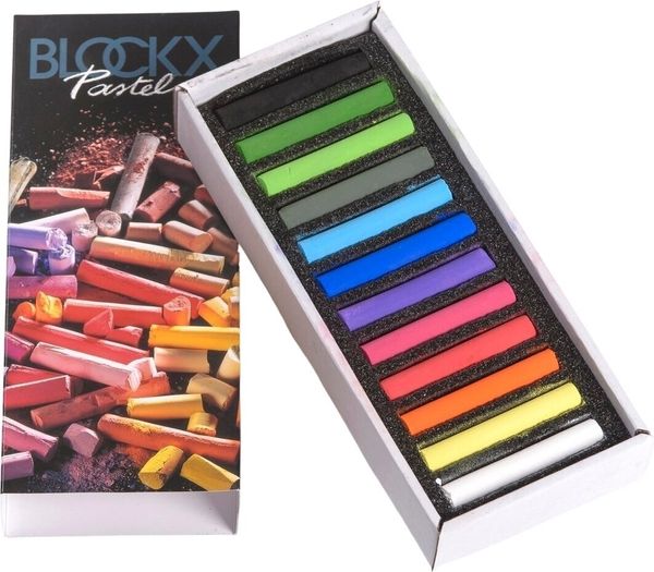 Blockx Blockx Case Assorted Pastels Komplet suhih pastelov Dark 12 kos.