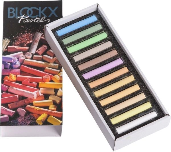 Blockx Blockx Case Light Pastels Komplet suhih pastelov Light 12 kos.