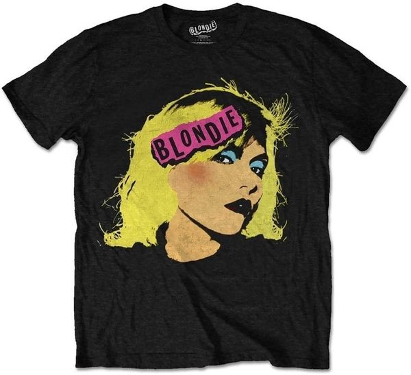 Blondie Blondie Majica Punk Logo Unisex Black 2XL