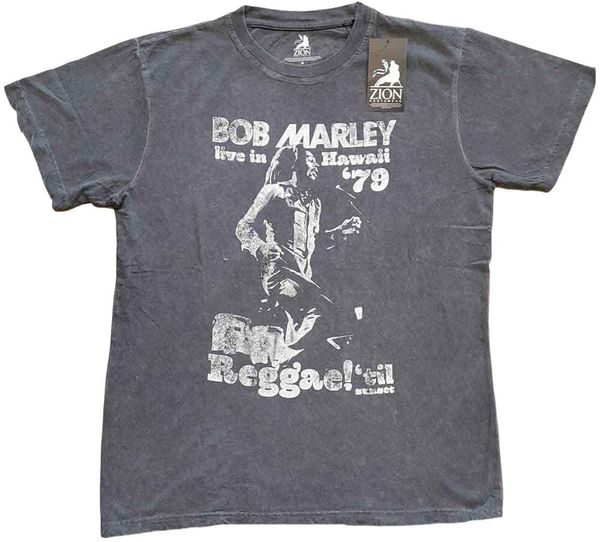 Bob Marley Bob Marley Majica Hawaii Unisex Charcoal Grey 2XL