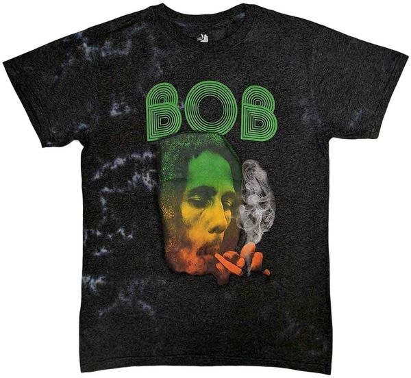 Bob Marley Bob Marley Majica Smoke Gradient Unisex Dip-Dye on Grey L