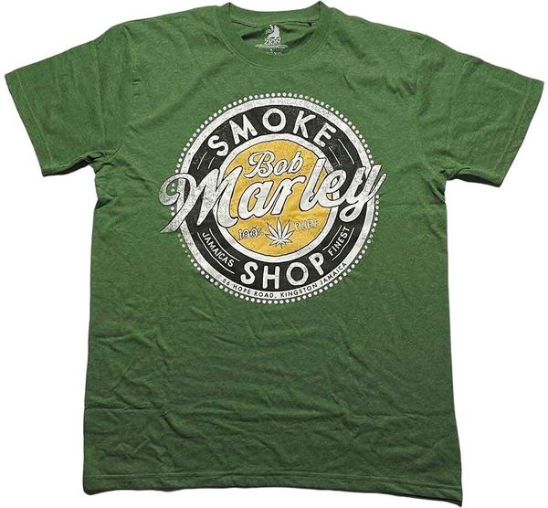 Bob Marley Bob Marley Majica Smoke Shop Unisex Green S