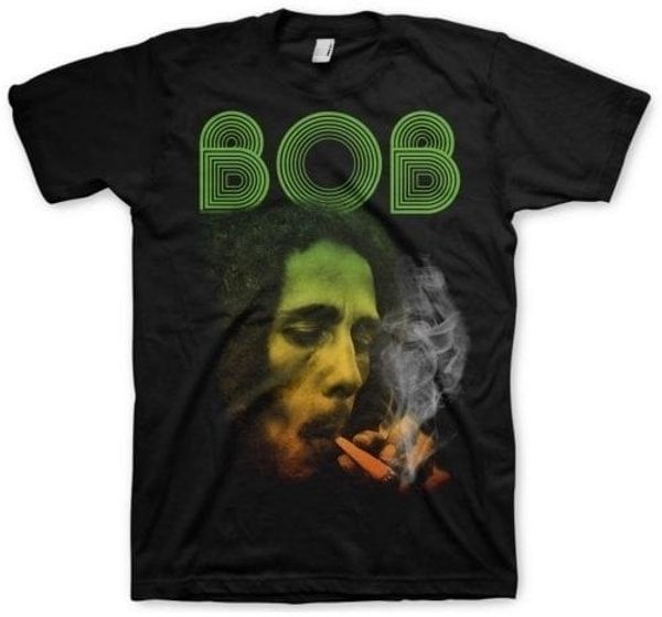 Bob Marley Bob Marley Majica Smoking Da Erb Black XL