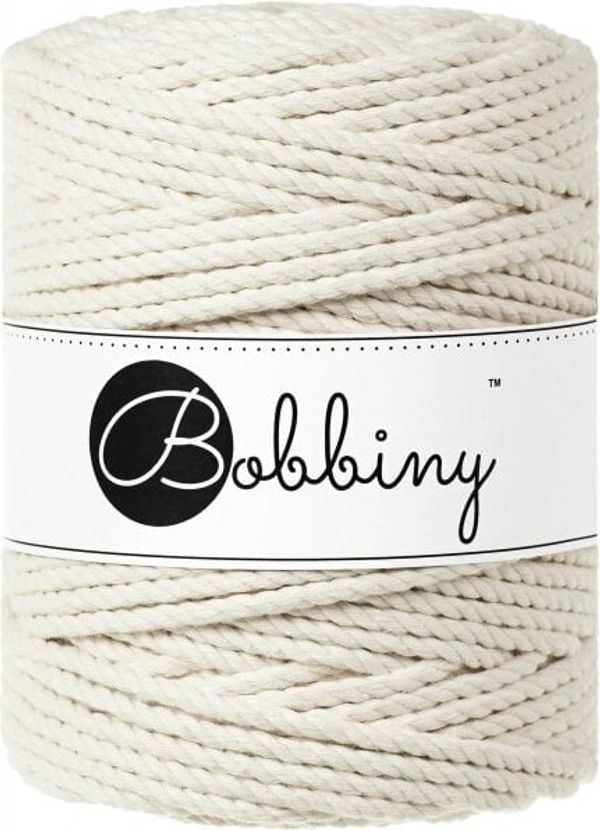 Bobbiny Bobbiny 3PLY Macrame Rope 5 mm 100 m Natural Vrvica