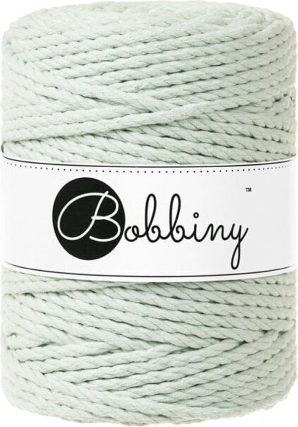 Bobbiny Bobbiny 3PLY Macrame Rope 5 mm Milky Green Vrvica