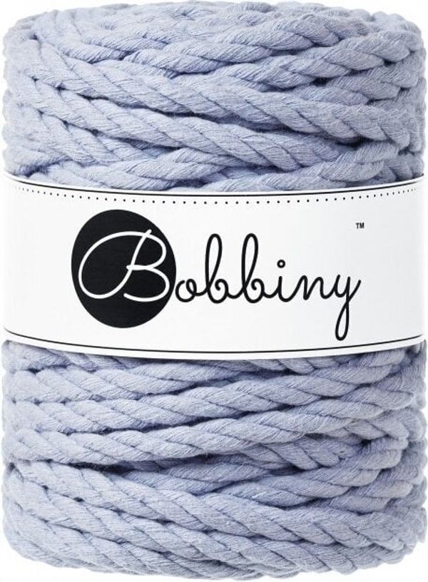 Bobbiny Bobbiny 3PLY Macrame Rope 9 mm 30 m Iris Vrvica