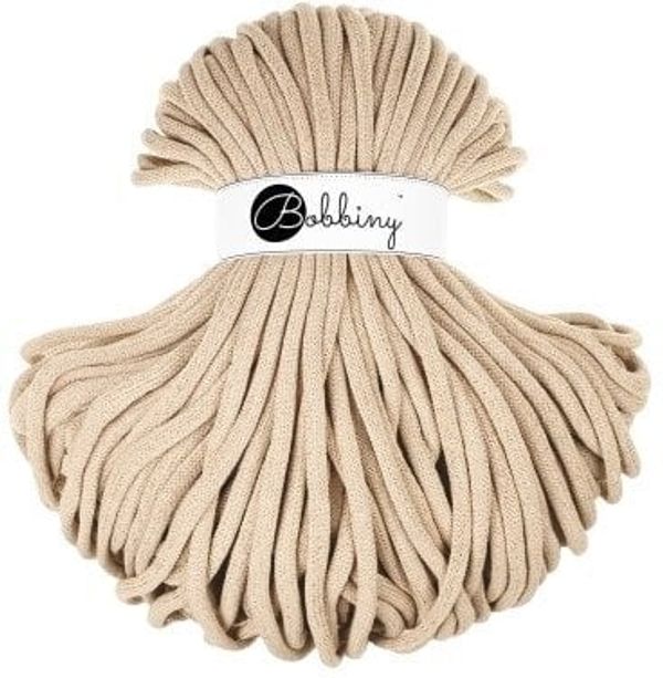 Bobbiny Bobbiny Jumbo 9 mm 100 m Golden Warm Beige Vrvica