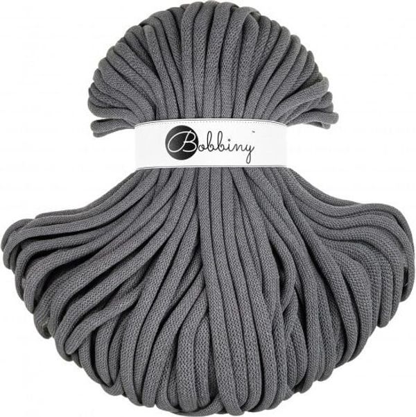 Bobbiny Bobbiny Jumbo 9mm 9 mm Stone Grey Vrvica