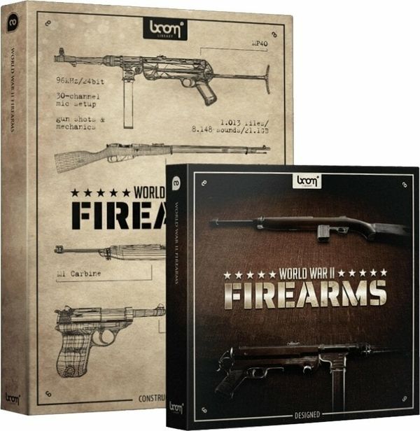 BOOM Library BOOM Library Boom World War II Firearms Bundle (Digitalni izdelek)