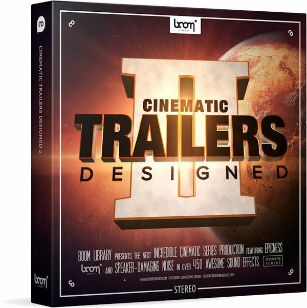 BOOM Library BOOM Library Cinematic Trailers Designed 2 (Digitalni izdelek)