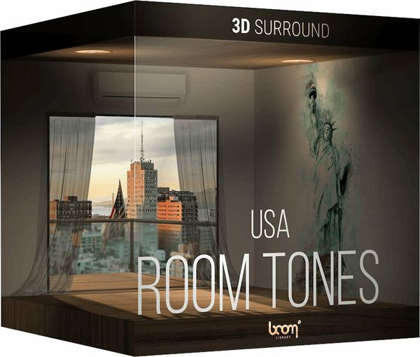 BOOM Library BOOM Library Room Tones USA 3D Surround (Digitalni izdelek)