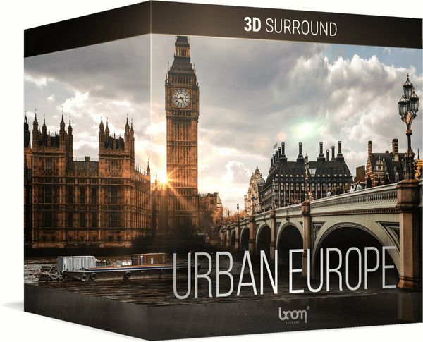 BOOM Library BOOM Library Urban Europe 3D Surround (Digitalni izdelek)