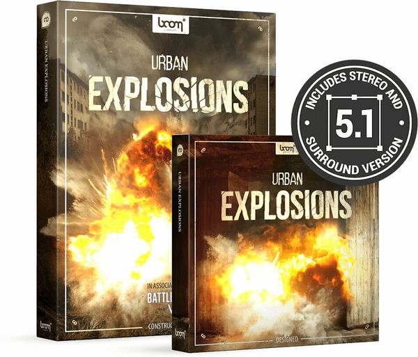 BOOM Library BOOM Library Urban Explosions Bundle (Digitalni izdelek)