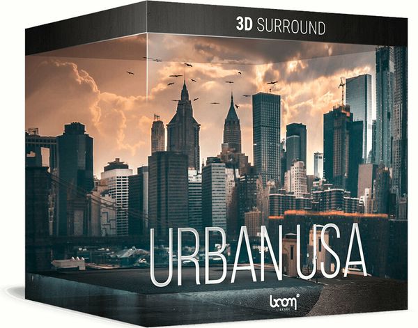 BOOM Library BOOM Library Urban USA 3D Surround (Digitalni izdelek)