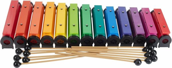 Boomwhackers Boomwhackers Chroma-Notes Resonator Bells Complete Set