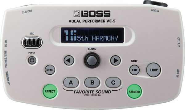 Boss Boss VE 5 WH Vocal Performer