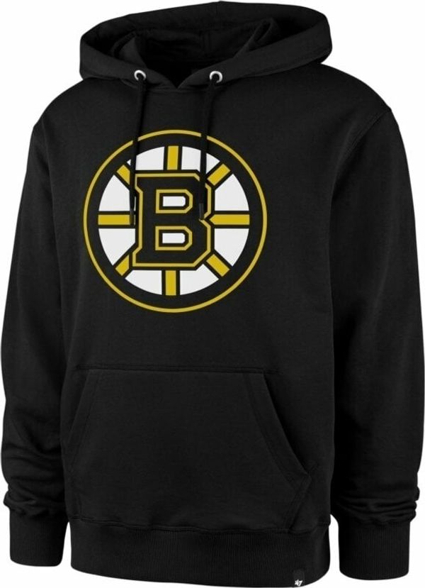 Boston Bruins Boston Bruins NHL Imprint Burnside Pullover Hoodie Jet Black M Hokejski pulover