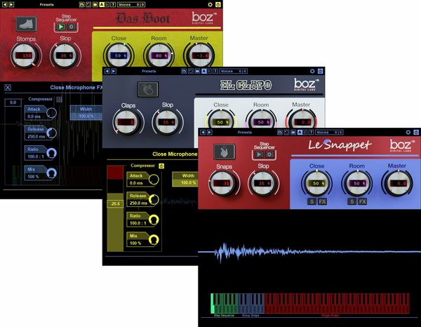 Boz Digital Labs Boz Digital Labs Clap Snap Stomp Bundle (Digitalni izdelek)