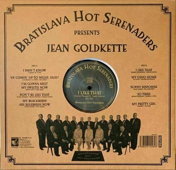 Bratislava Hot Serenaders Bratislava Hot Serenaders - Presents Jean Goldkette (LP)