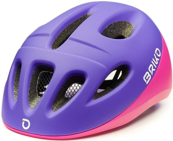 Briko Briko Fury Matt Violet Pink 46-48 Otroška kolesarska čelada