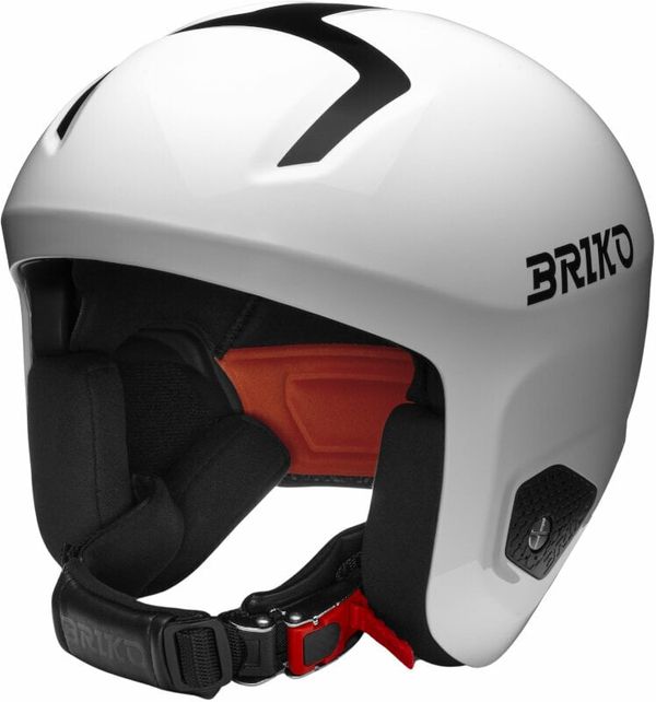 Briko Briko Vulcano 2.0 Shiny White/Black XL Smučarska čelada