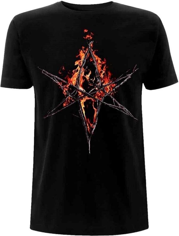 Bring Me The Horizon Bring Me The Horizon Majica Flaming Hex Unisex Black 2XL