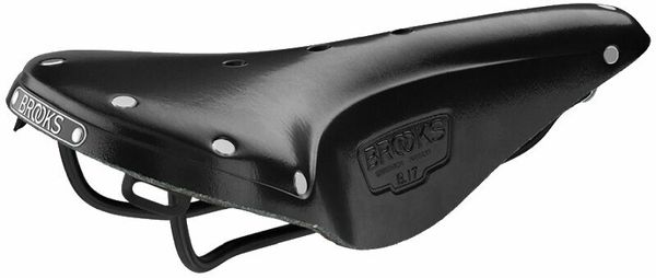 Brooks Brooks B17 Black Steel Alloy Sedlo