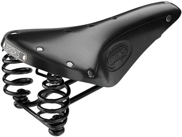 Brooks Brooks Flyer Black Steel Alloy Sedlo