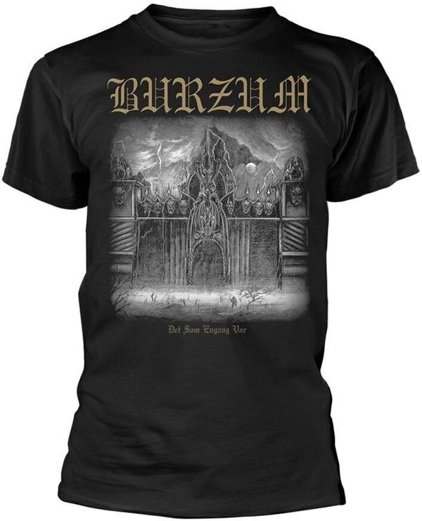 Burzum Burzum Majica Det Som Engang Var Unisex Black 2XL