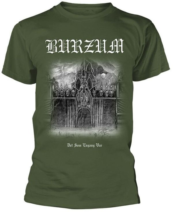 Burzum Burzum Majica Det Som Engang Var Unisex Green 2XL