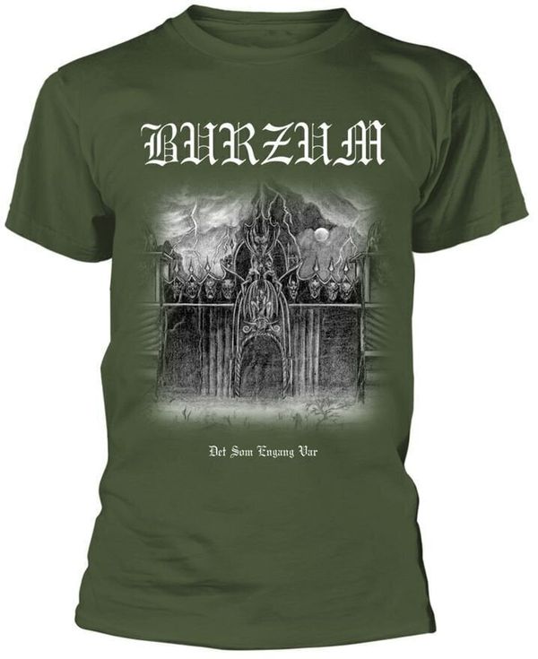 Burzum Burzum Majica Det Som Engang Var Unisex Green M