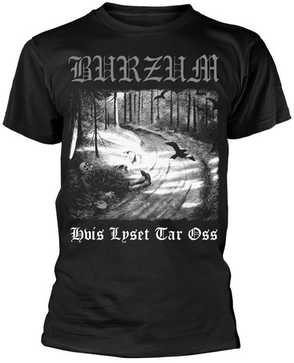 Burzum Burzum Majica Hvis Lyset Tar Oss Unisex Black 2XL