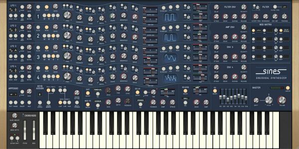 CA Plugins CA Plugins Sines Synthesizer (Digitalni izdelek)