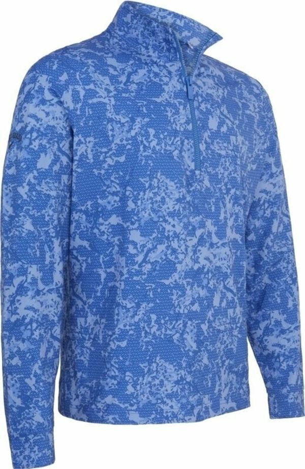 Callaway Callaway Camo Sun Protection 1/4 Zip Magnetic Blue 3XL Pulover