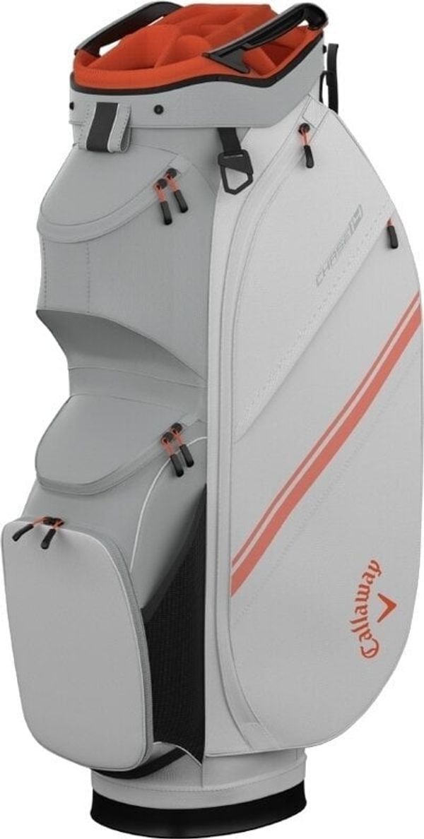 Callaway Callaway Chase 14 White/Silver/Orange Golf torba Cart Bag