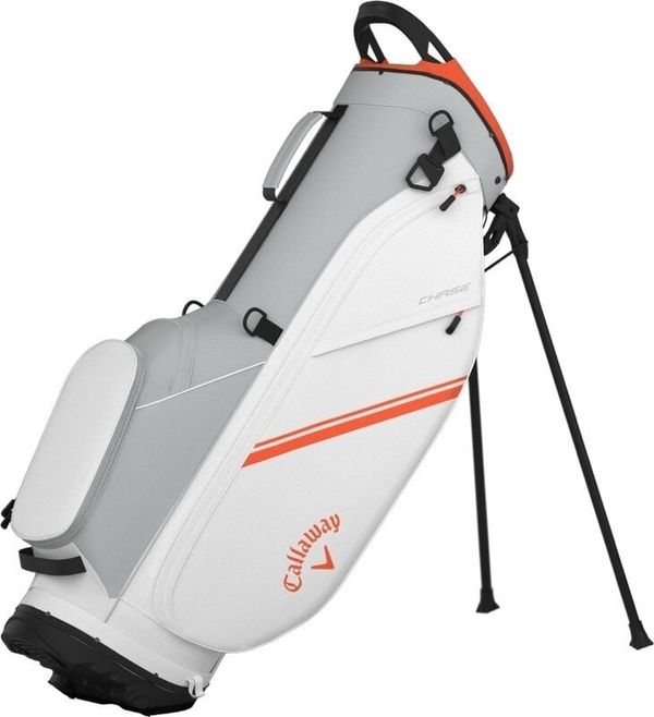 Callaway Callaway Chase 4 Golf torba Stand Bag White/Silver/Orange