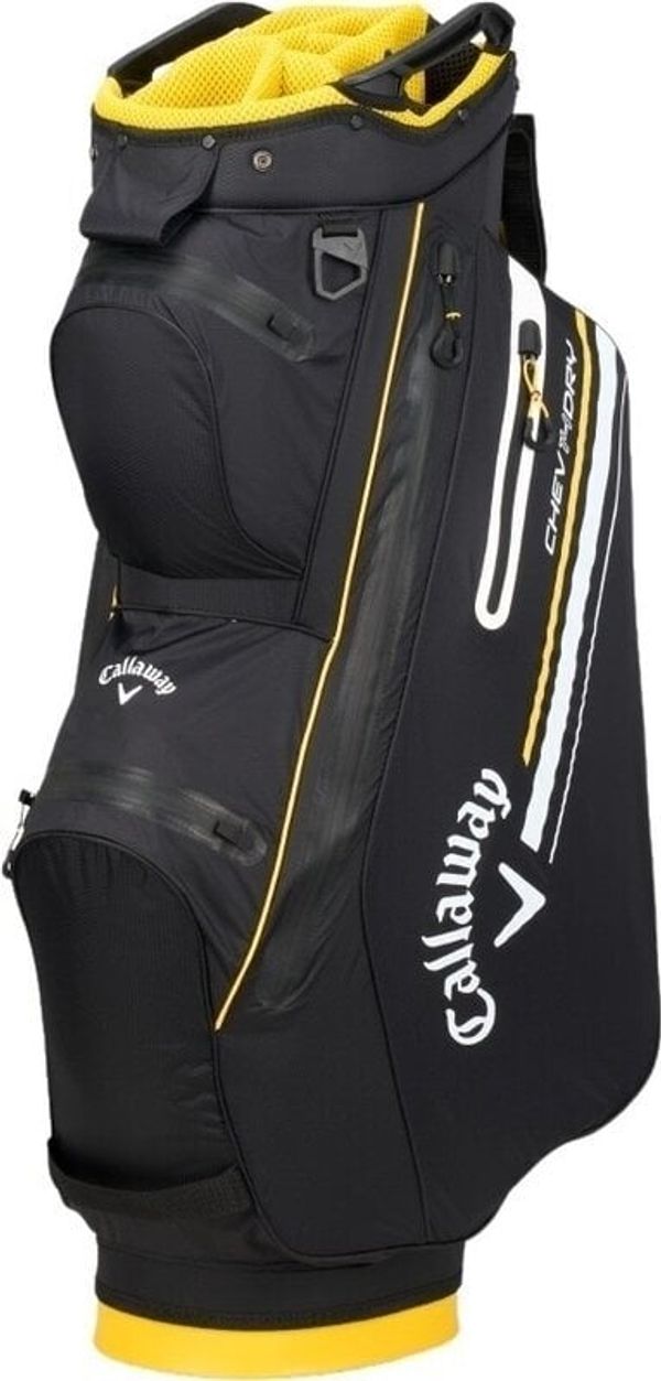 Callaway Callaway Chev Dry 14 Black/Golden Rod Golf torba Cart Bag