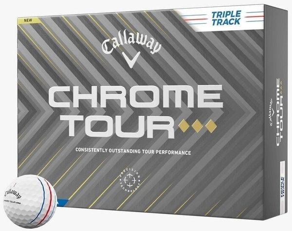 Callaway Callaway Chrome Tour Triple Diamond White Triple Track Golf žogice