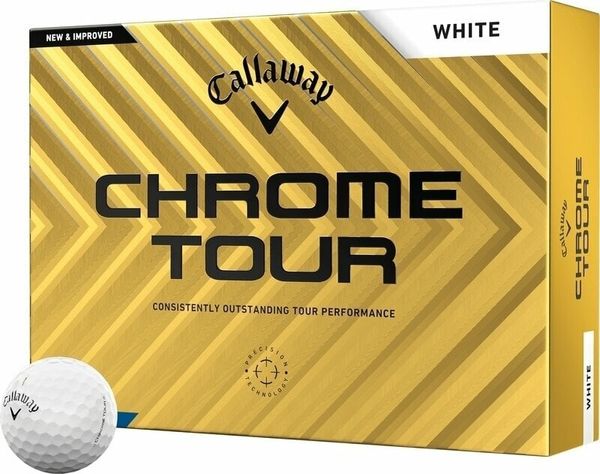 Callaway Callaway Chrome Tour White Golf Balls Basic