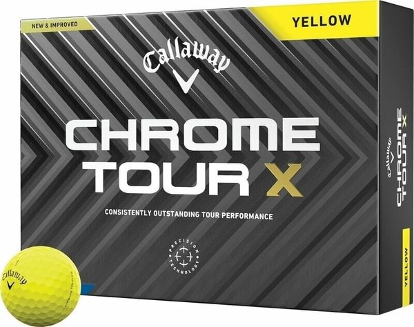 Callaway Callaway Chrome Tour X Yellow Golf Balls Basic