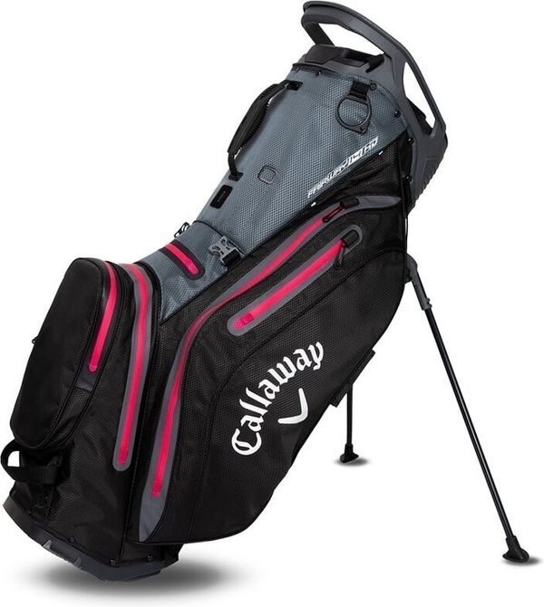 Callaway Callaway Fairway 14 HD Golf torba Stand Bag Black/Charcoal/Pink