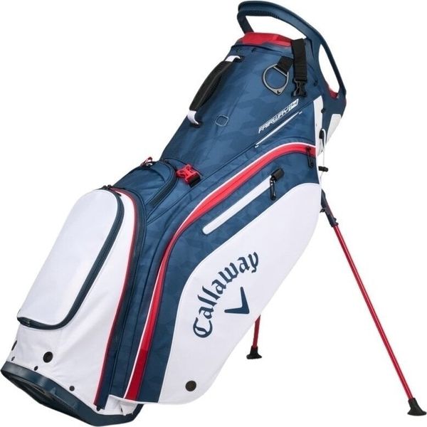 Callaway Callaway Fairway 14 Navy Houndstooth/White/Red Golf torba Stand Bag